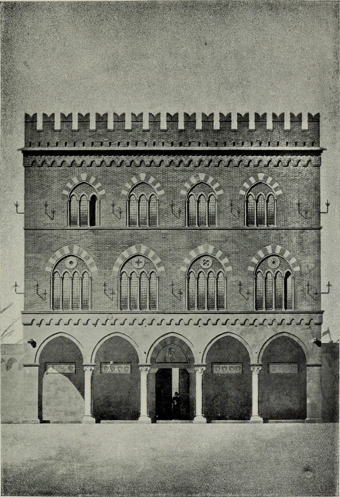 An illustration from The book of Ser Marco Polo : the Venetian concerning the kingdoms and marvels of the East, 1903, leaf 188