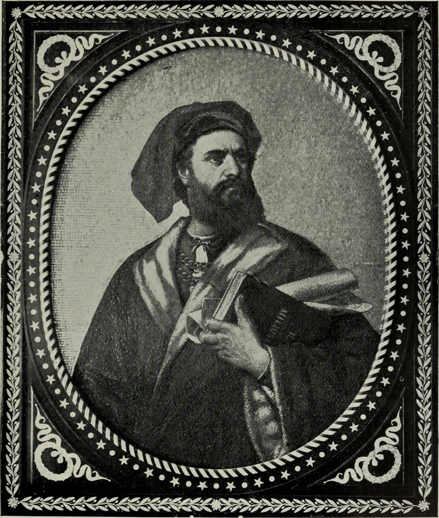 An illustration from The book of Ser Marco Polo : the Venetian concerning the kingdoms and marvels of the East, 1903, leaf 211