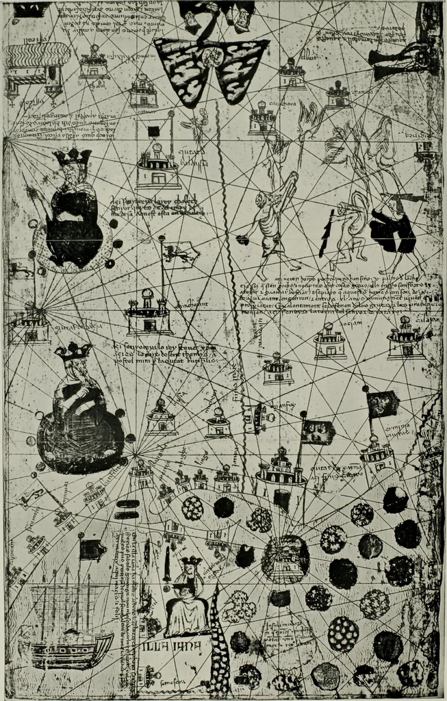 An illustration from The book of Ser Marco Polo : the Venetian concerning the kingdoms and marvels of the East, 1903, leaf 281