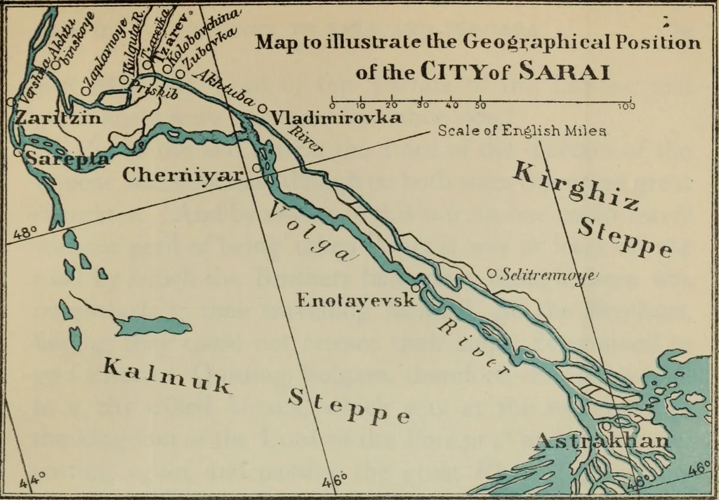 An illustration from The book of Ser Marco Polo : the Venetian concerning the kingdoms and marvels of the East, 1903, leaf 300