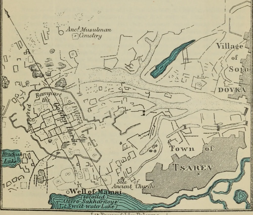 An illustration from The book of Ser Marco Polo : the Venetian concerning the kingdoms and marvels of the East, 1903, leaf 300