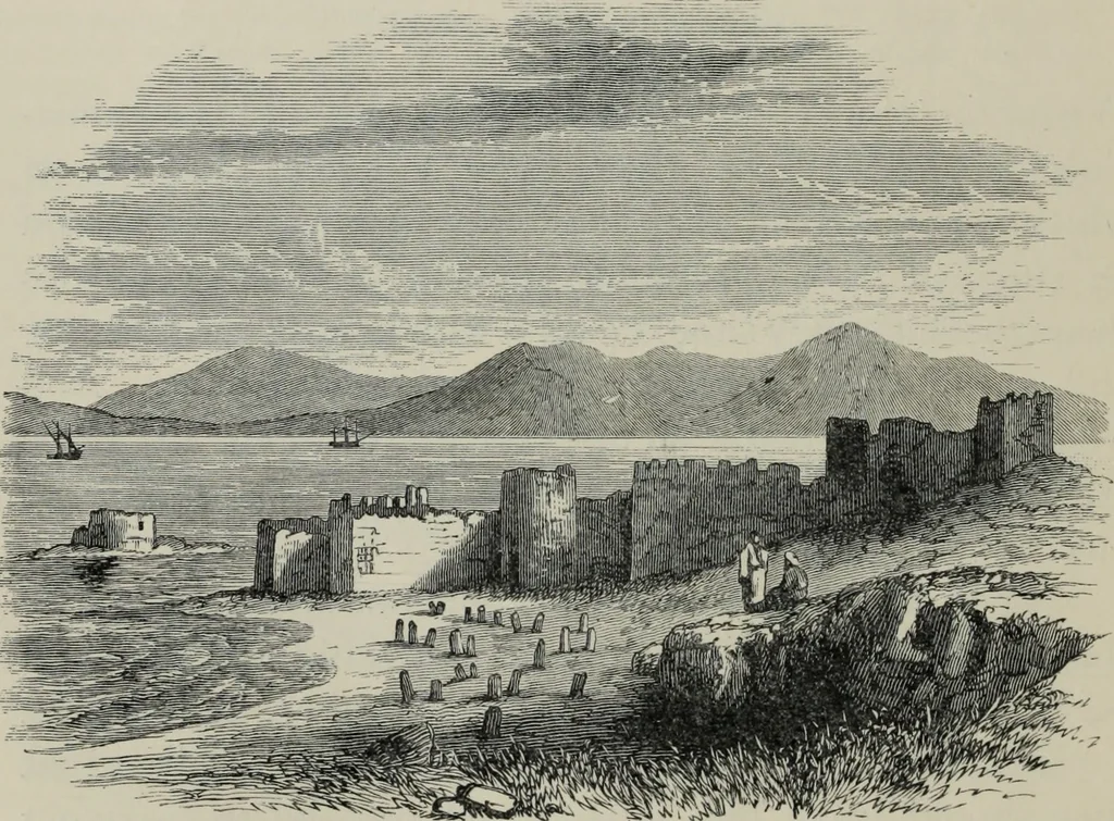 An illustration from The book of Ser Marco Polo : the Venetian concerning the kingdoms and marvels of the East, 1903, leaf 313