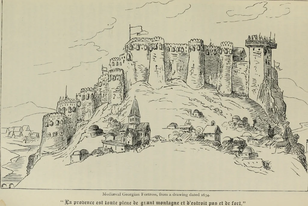 An illustration from The book of Ser Marco Polo : the Venetian concerning the kingdoms and marvels of the East, 1903, leaf 354