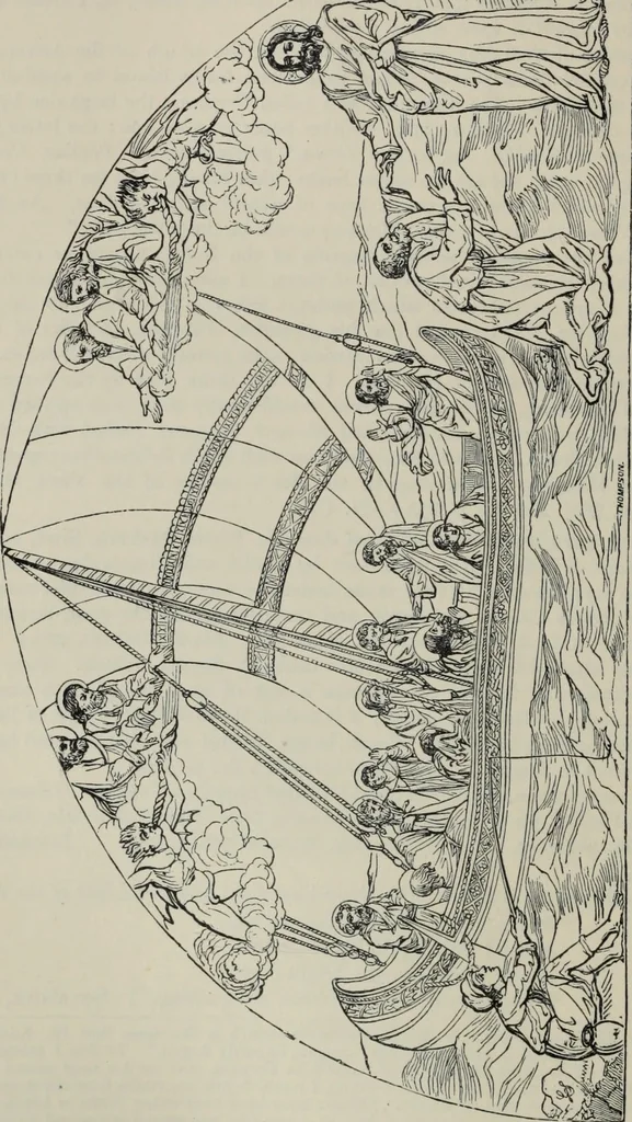 An illustration from The book of Ser Marco Polo : the Venetian concerning the kingdoms and marvels of the East, 1903, leaf 422