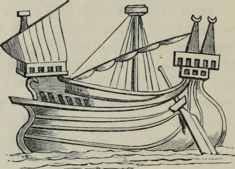 An illustration from The book of Ser Marco Polo : the Venetian concerning the kingdoms and marvels of the East, 1903, leaf 424