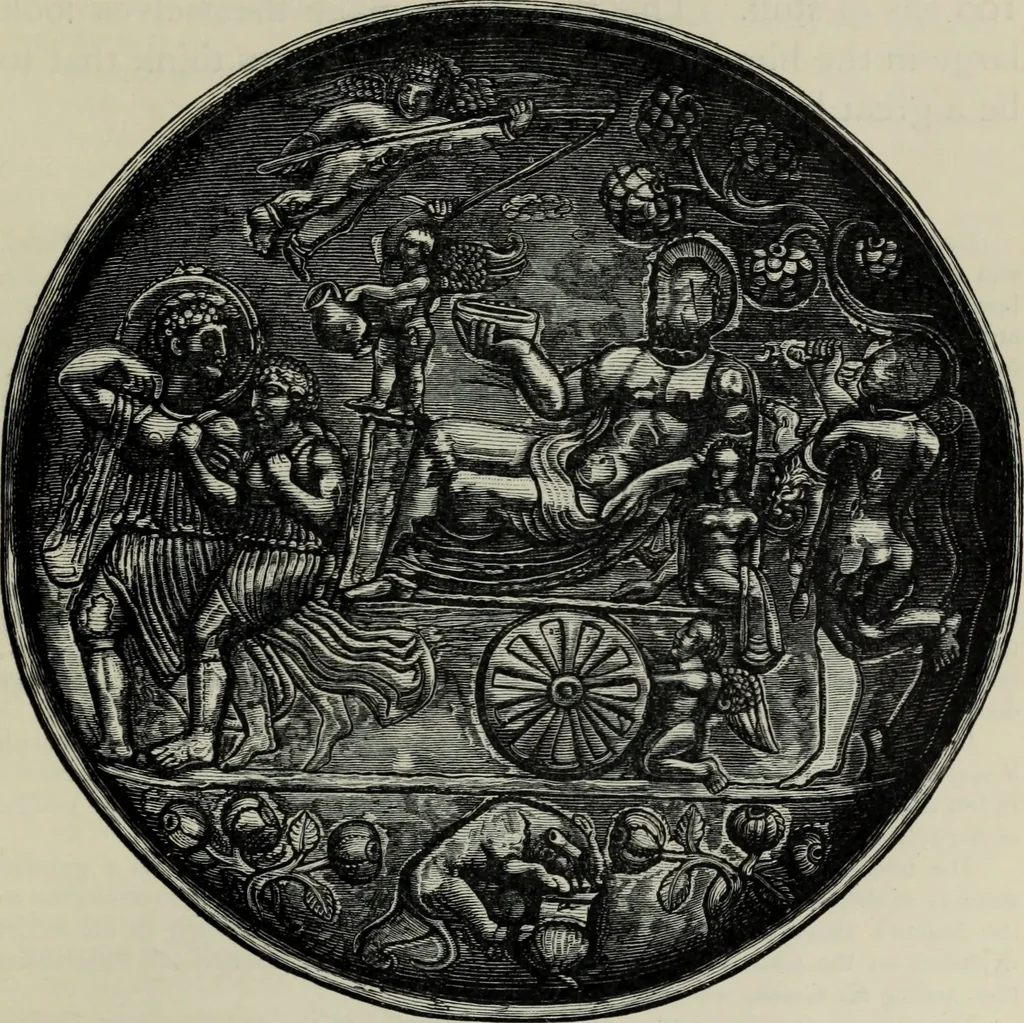 An illustration from The book of Ser Marco Polo : the Venetian concerning the kingdoms and marvels of the East, 1903, leaf 465