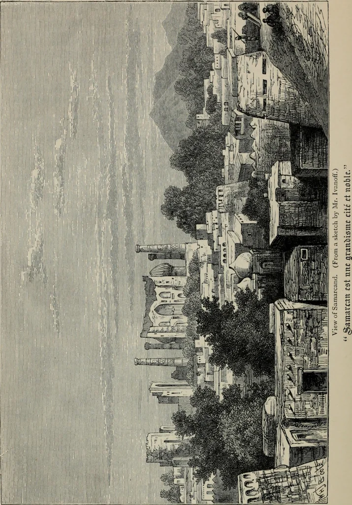 An illustration from The book of Ser Marco Polo : the Venetian concerning the kingdoms and marvels of the East, 1903, leaf 493