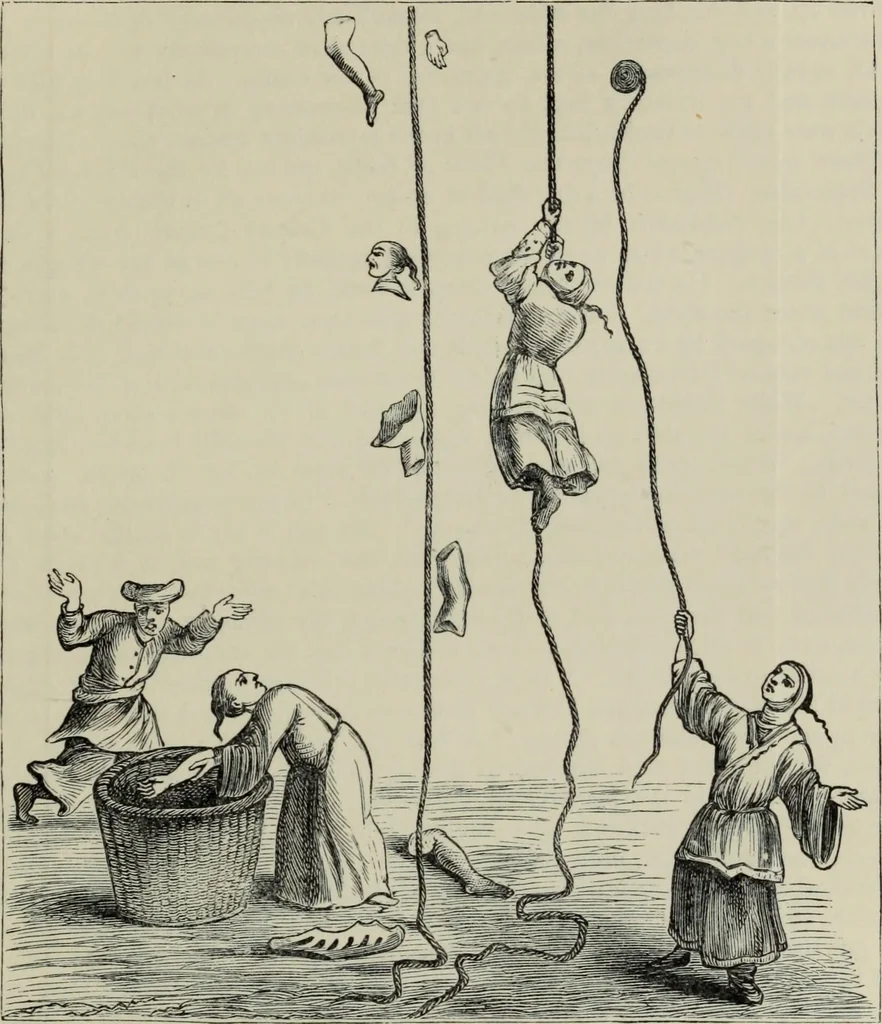 An illustration from The book of Ser Marco Polo : the Venetian concerning the kingdoms and marvels of the East, 1903, leaf 628