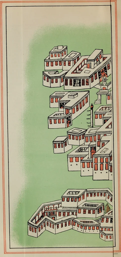 An illustration from The book of Ser Marco Polo : the Venetian concerning the kingdoms and marvels of the East, 1903, leaf 632