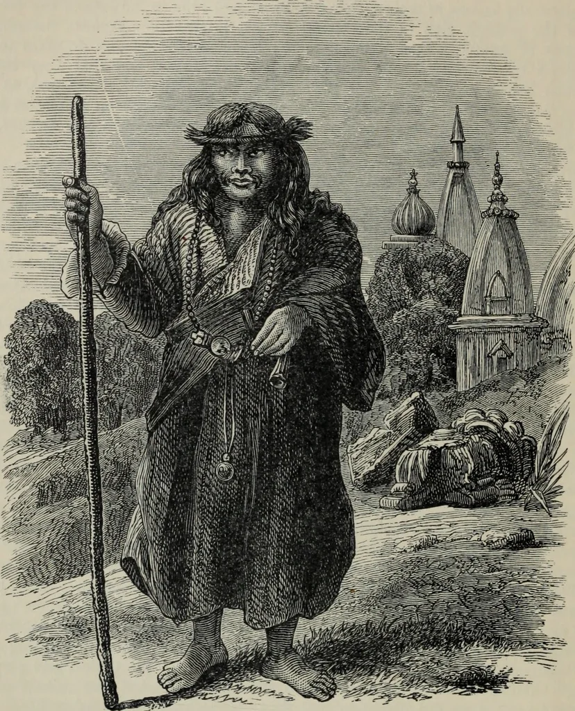 An illustration from The book of Ser Marco Polo : the Venetian concerning the kingdoms and marvels of the East, 1903, leaf 640