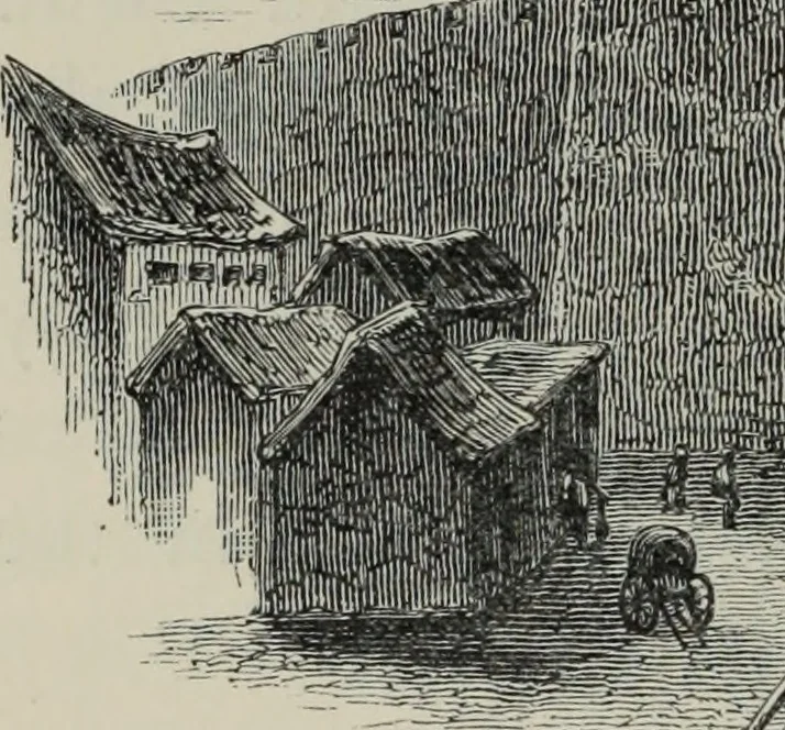 An illustration from The book of Ser Marco Polo : the Venetian concerning the kingdoms and marvels of the East, 1903, leaf 694
