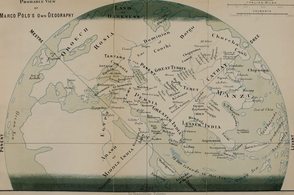 An illustration from The book of Ser Marco Polo, the Venetian : concerning the kingdoms and marvels of the East, 1871, leaf 145