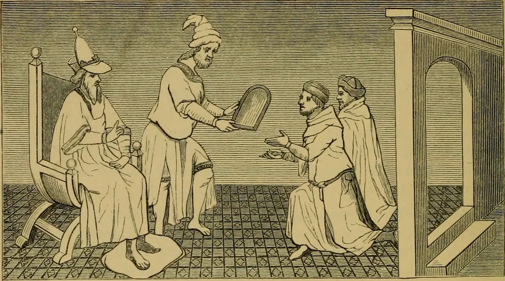 An illustration from The book of Ser Marco Polo, the Venetian : concerning the kingdoms and marvels of the East, 1871, leaf 191