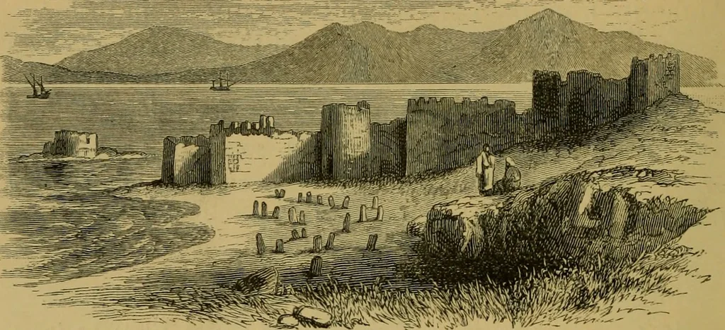 An illustration from The book of Ser Marco Polo, the Venetian : concerning the kingdoms and marvels of the East, 1871, leaf 193