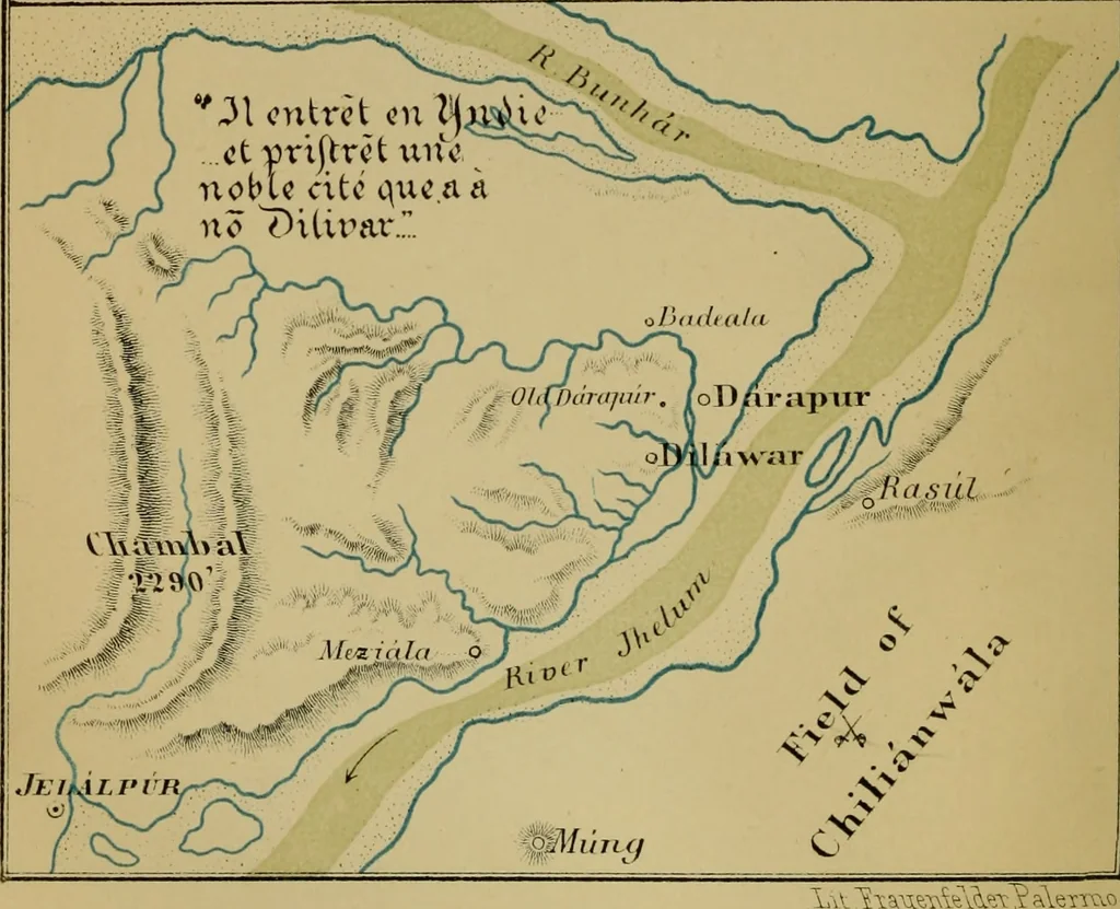 An illustration from The book of Ser Marco Polo, the Venetian : concerning the kingdoms and marvels of the East, 1871, leaf 223