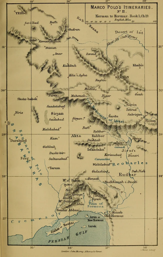 An illustration from The book of Ser Marco Polo, the Venetian : concerning the kingdoms and marvels of the East, 1871, leaf 292