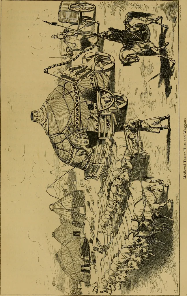 An illustration from The book of Ser Marco Polo, the Venetian : concerning the kingdoms and marvels of the East, 1871, leaf 410