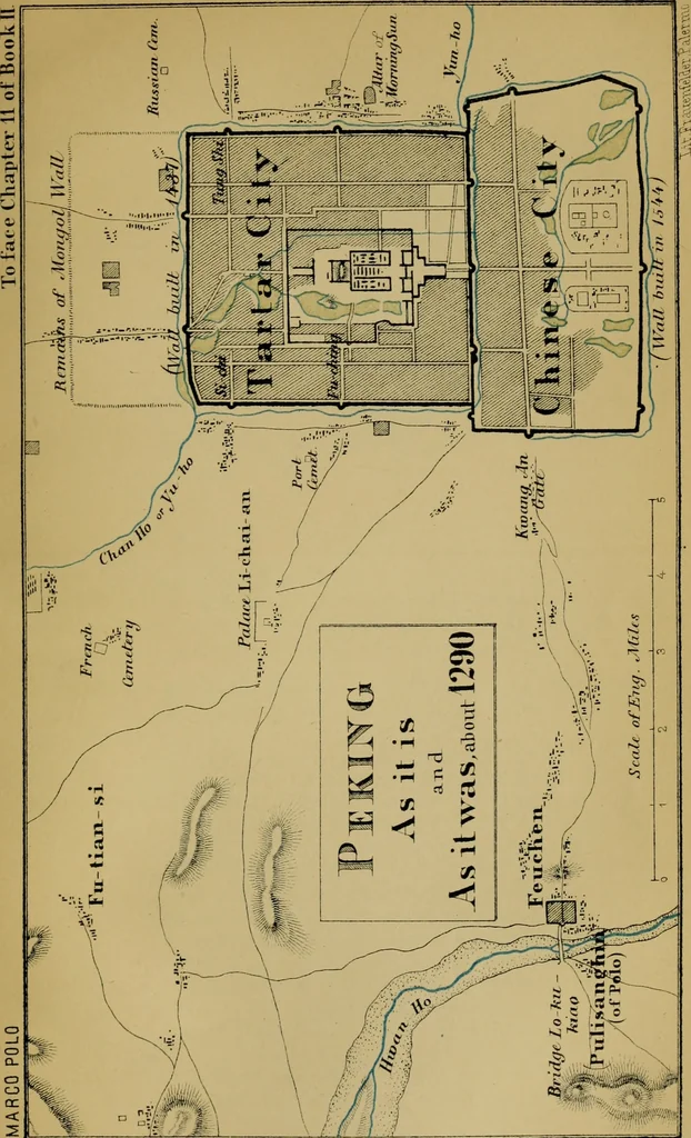 An illustration from The book of Ser Marco Polo, the Venetian : concerning the kingdoms and marvels of the East, 1871, leaf 524