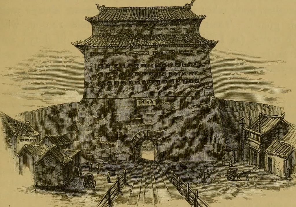 An illustration from The book of Ser Marco Polo, the Venetian : concerning the kingdoms and marvels of the East, 1871, leaf 528
