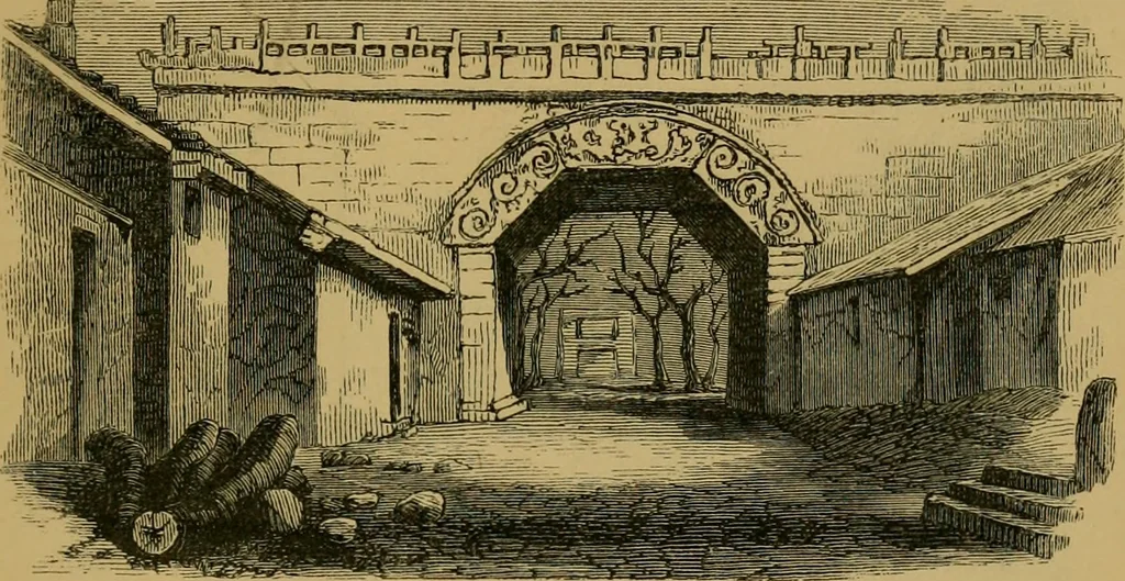 An illustration from The book of Ser Marco Polo, the Venetian : concerning the kingdoms and marvels of the East, 1871, leaf 606