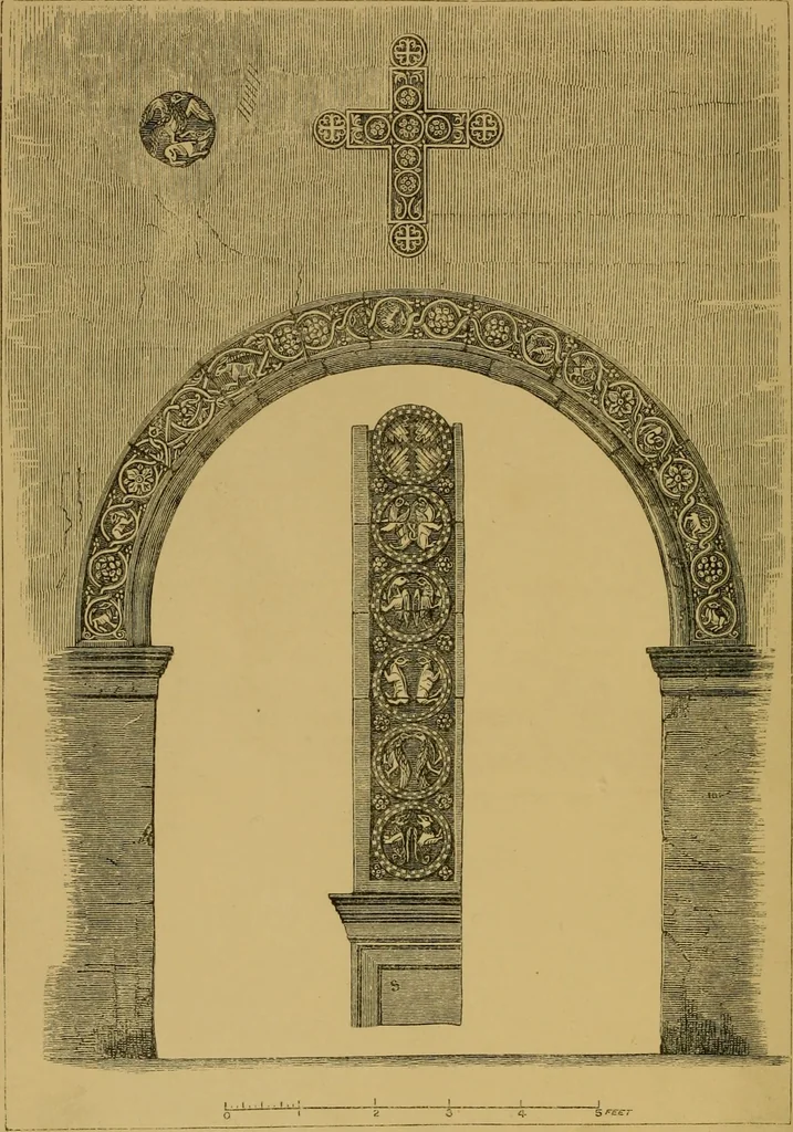 An illustration from The book of Ser Marco Polo, the Venetian : concerning the kingdoms and marvels of the East, 1871, leaf 7