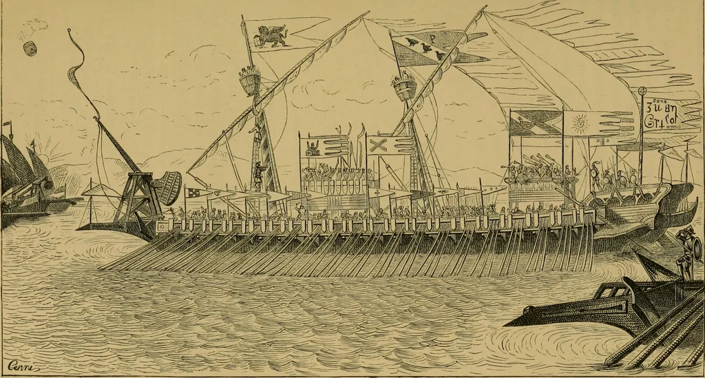 An illustration from The book of Ser Marco Polo, the Venetian : concerning the kingdoms and marvels of the East, 1871, leaf 82