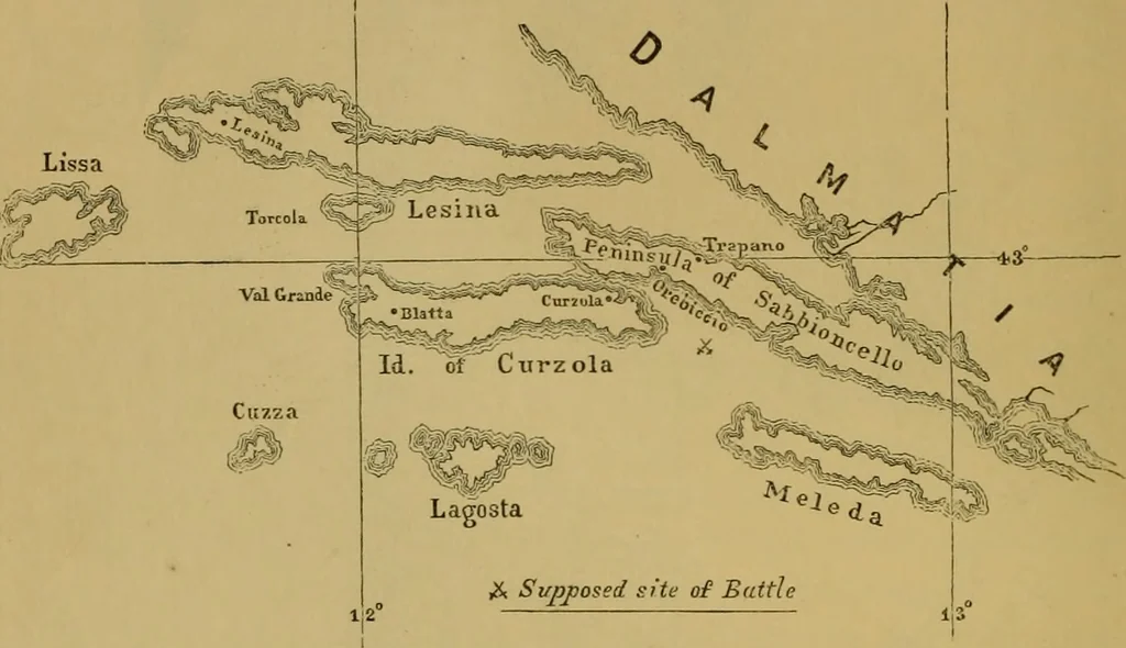 An illustration from The book of Ser Marco Polo, the Venetian : concerning the kingdoms and marvels of the East, 1871, leaf 83