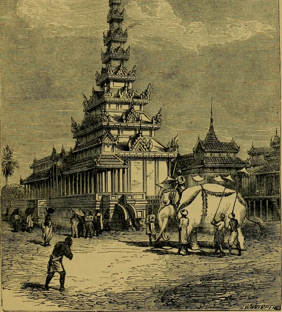 An illustration from The book of Ser Marco Polo, the Venetian : concerning the kingdoms and marvels of the East, 1871, leaf 104