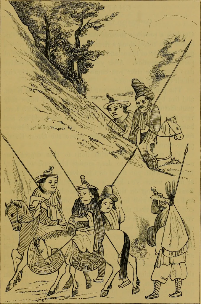 An illustration from The book of Ser Marco Polo, the Venetian : concerning the kingdoms and marvels of the East, 1871, leaf 116
