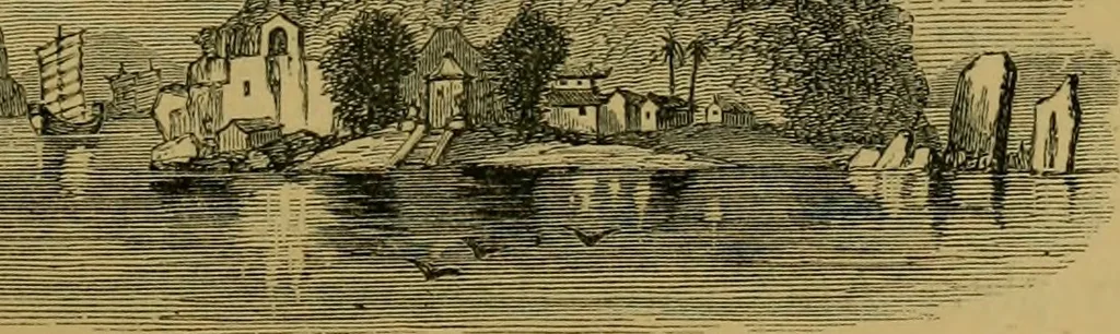 An illustration from The book of Ser Marco Polo, the Venetian : concerning the kingdoms and marvels of the East, 1871, leaf 166