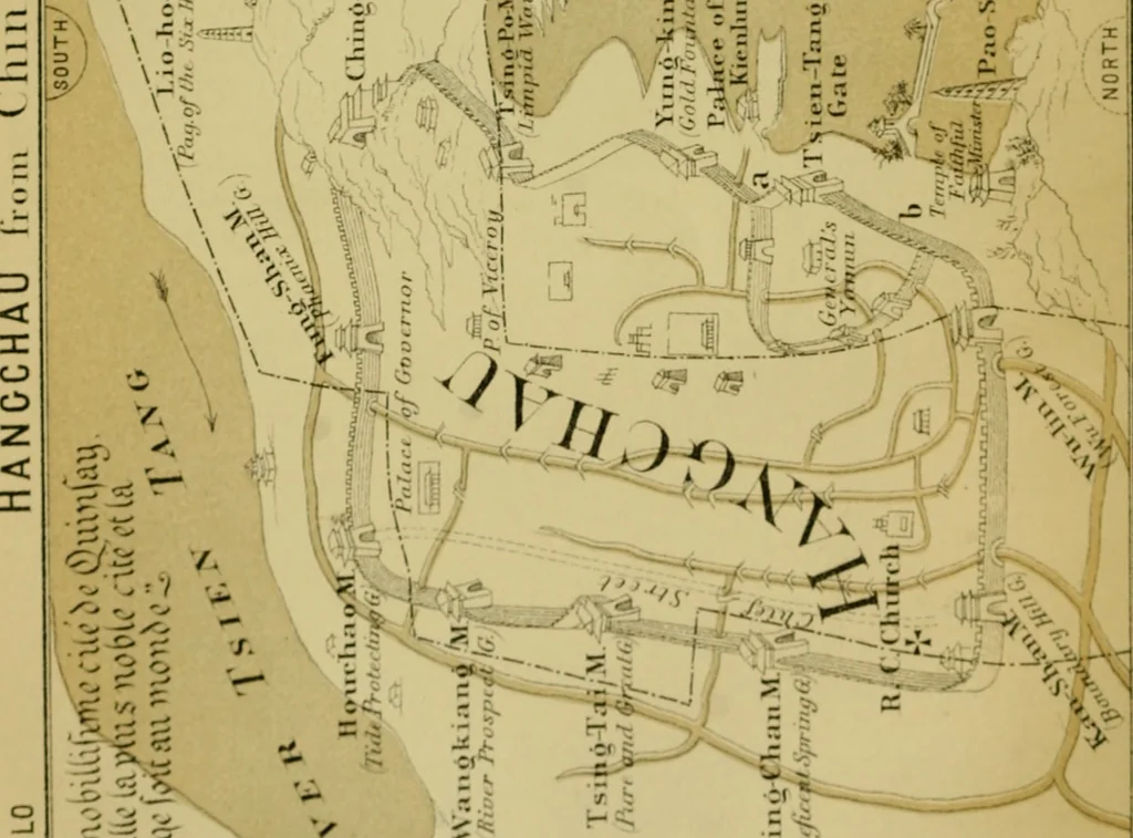 An illustration from The book of Ser Marco Polo, the Venetian : concerning the kingdoms and marvels of the East, 1871, leaf 177
