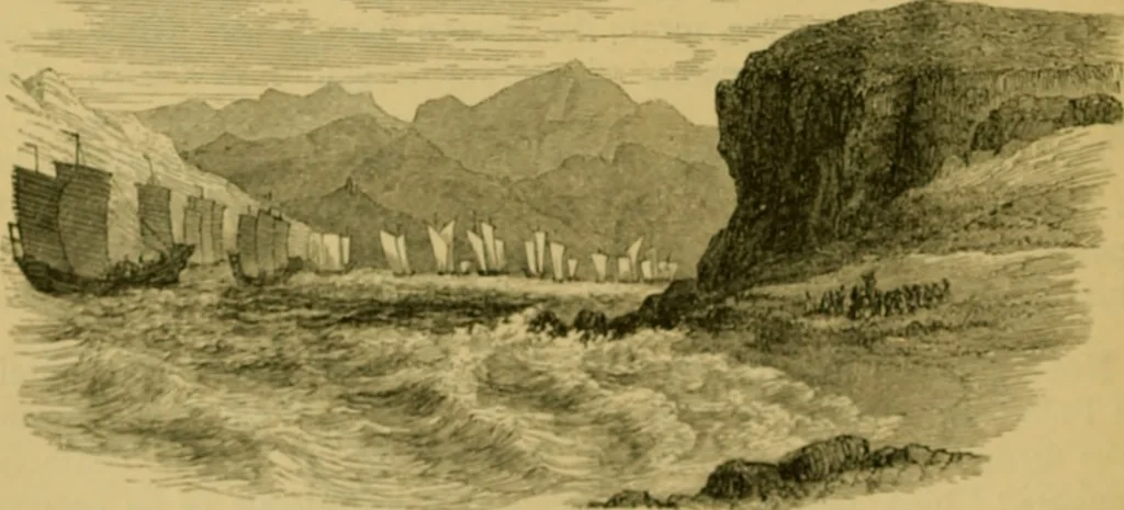 An illustration from The book of Ser Marco Polo, the Venetian : concerning the kingdoms and marvels of the East, 1871, leaf 225