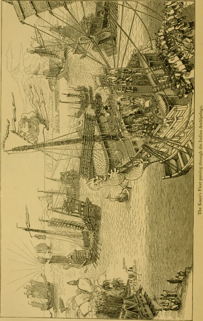 An illustration from The book of Ser Marco Polo, the Venetian : concerning the kingdoms and marvels of the East, 1871, leaf 229