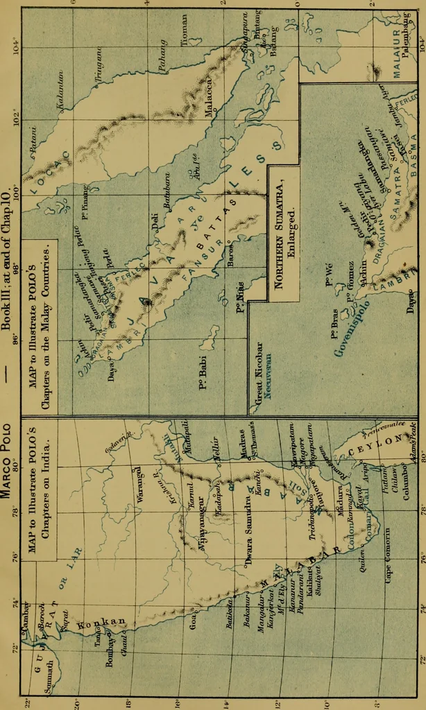 An illustration from The book of Ser Marco Polo, the Venetian : concerning the kingdoms and marvels of the East, 1871, leaf 286