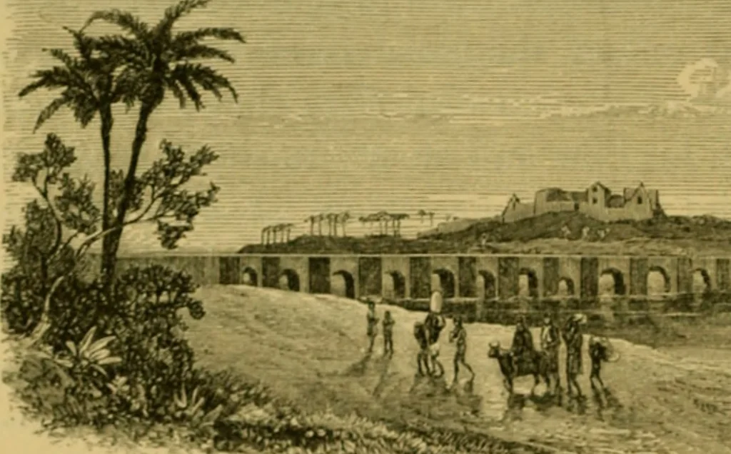An illustration from The book of Ser Marco Polo, the Venetian : concerning the kingdoms and marvels of the East, 1871, leaf 329