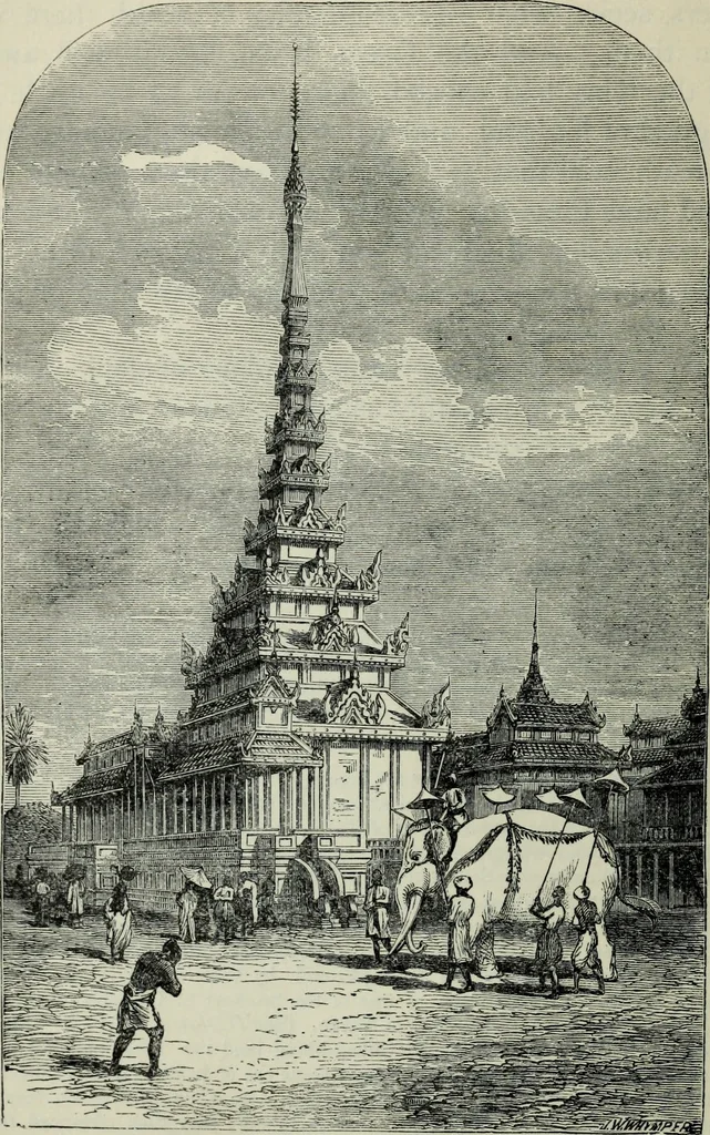 An illustration from The book of Ser Marco Polo : the Venetian concerning the kingdoms and marvels of the East, 1903, leaf 158