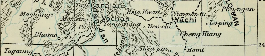 An illustration from The book of Ser Marco Polo : the Venetian concerning the kingdoms and marvels of the East, 1903, leaf 178