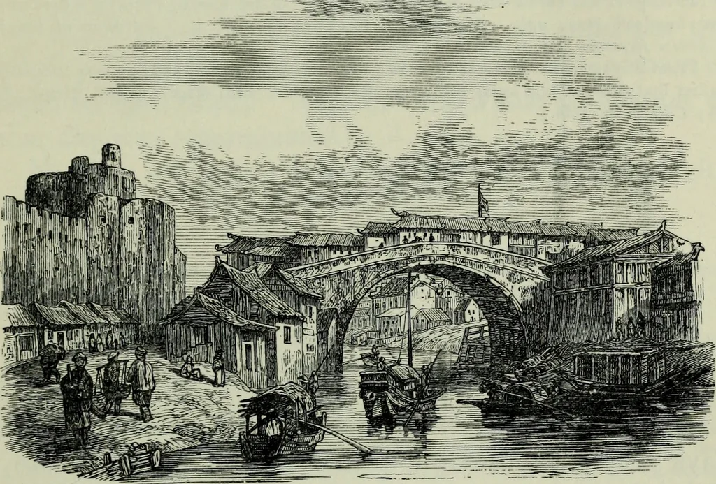 An illustration from The book of Ser Marco Polo : the Venetian concerning the kingdoms and marvels of the East, 1903, leaf 227