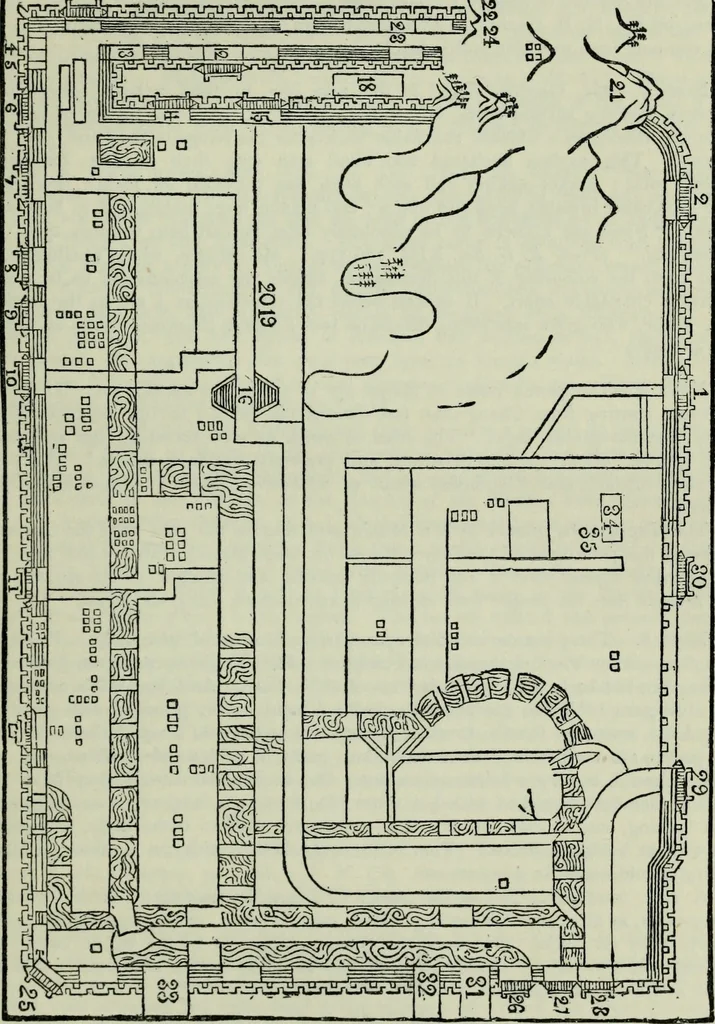 An illustration from The book of Ser Marco Polo : the Venetian concerning the kingdoms and marvels of the East, 1903, leaf 251