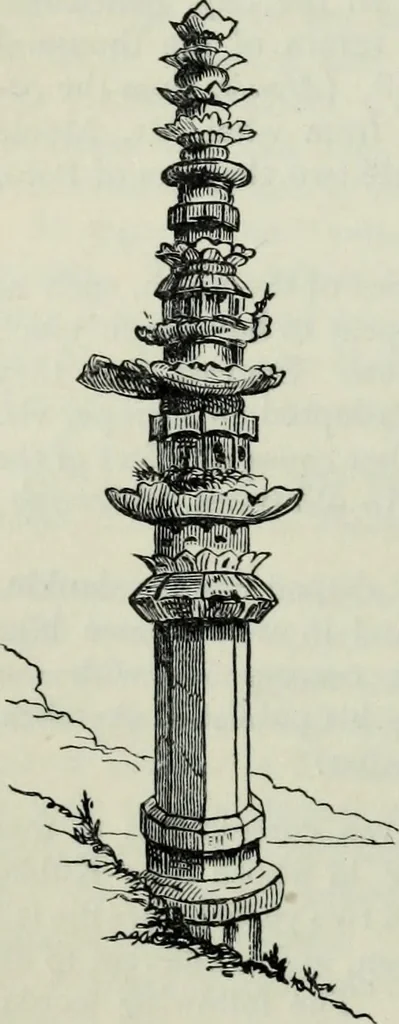 An illustration from The book of Ser Marco Polo : the Venetian concerning the kingdoms and marvels of the East, 1903, leaf 266