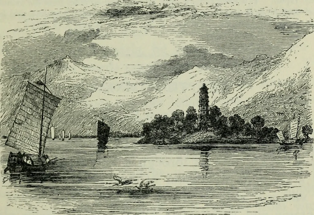 An illustration from The book of Ser Marco Polo : the Venetian concerning the kingdoms and marvels of the East, 1903, leaf 289