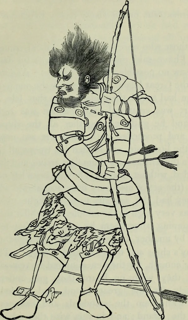 An illustration from The book of Ser Marco Polo : the Venetian concerning the kingdoms and marvels of the East, 1903, leaf 317