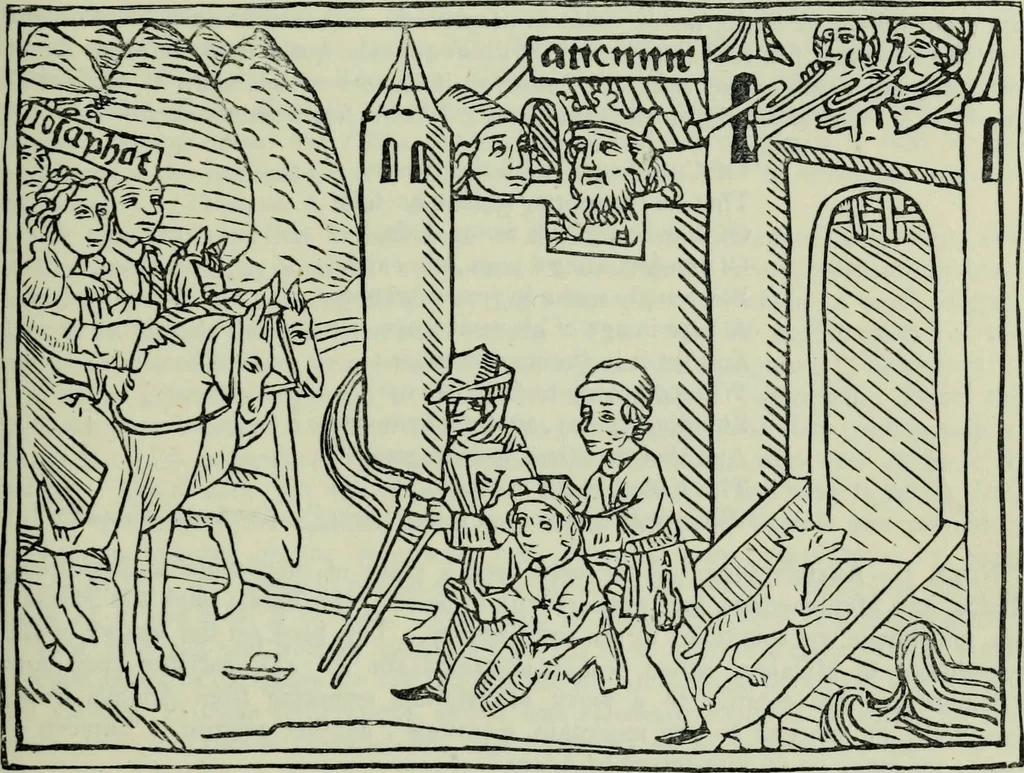 An illustration from The book of Ser Marco Polo : the Venetian concerning the kingdoms and marvels of the East, 1903, leaf 389