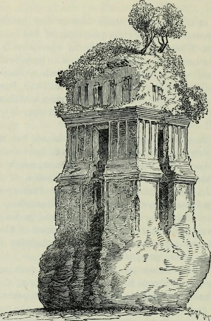 An illustration from The book of Ser Marco Polo : the Venetian concerning the kingdoms and marvels of the East, 1903, leaf 398
