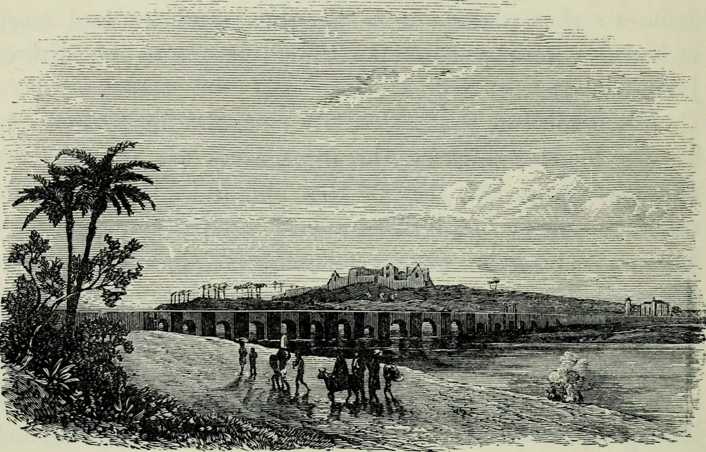 An illustration from The book of Ser Marco Polo : the Venetian concerning the kingdoms and marvels of the East, 1903, leaf 418