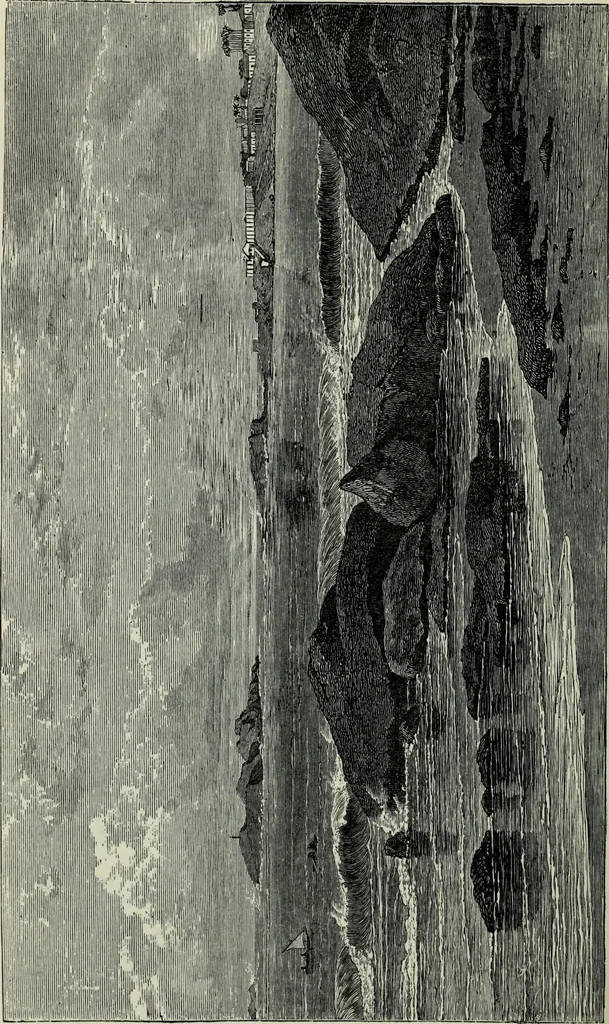 An illustration from The book of Ser Marco Polo : the Venetian concerning the kingdoms and marvels of the East, 1903, leaf 448
