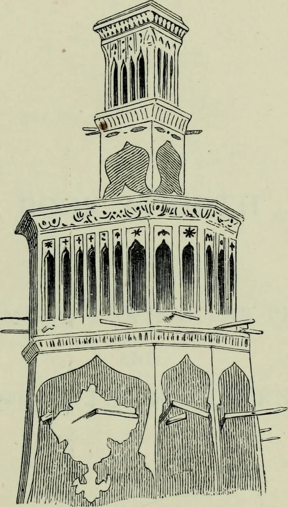 An illustration from The book of Ser Marco Polo : the Venetian concerning the kingdoms and marvels of the East, 1903, leaf 520