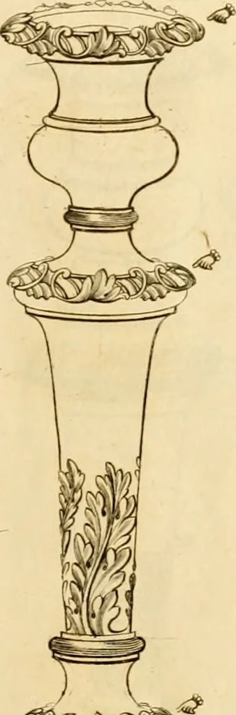 An illustration from [Book of silver patterns], 1820, leaf 10