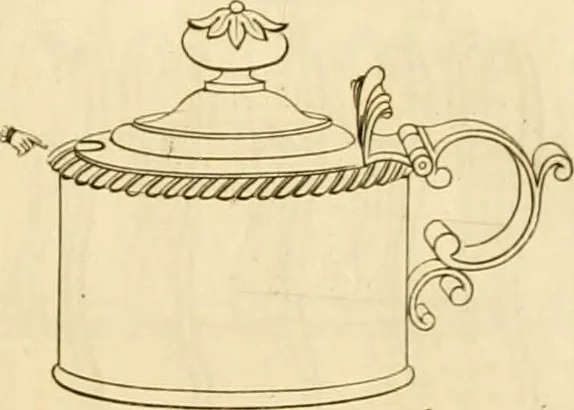 An illustration from [Book of silver patterns], 1820, leaf 112