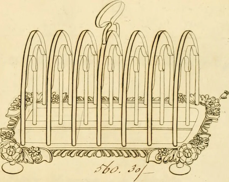 An illustration from [Book of silver patterns], 1820, leaf 116